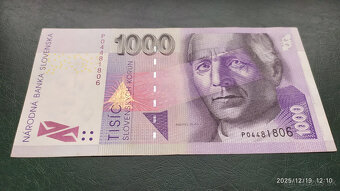 Bankovky 1000 Sk, 4 rôzne ročníky - 2