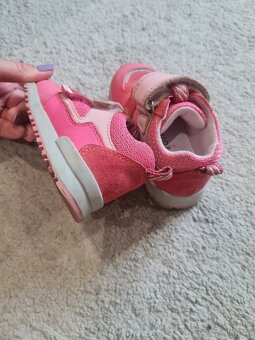 Dievčenské poltopánky/tenisky - 2