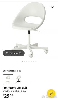 Kancelarska stolicka Ikea - 2