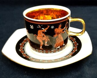 porcelánová sada 6+6 - 2