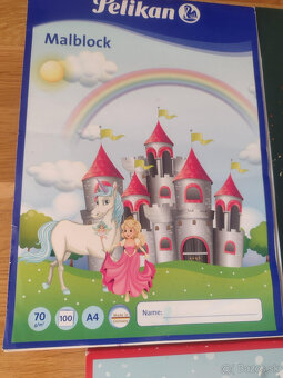 3 x skicár / zošit - 2