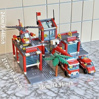 Hasicska stanica, kompatibilné s LEGO - 2