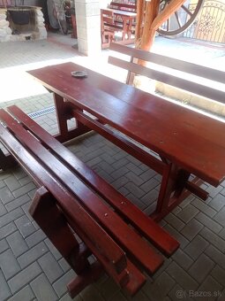 Stoly drevené - 2