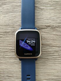 Garmin Venu SQ Modre-sportove smart hodinky-nove, s blokom - 2