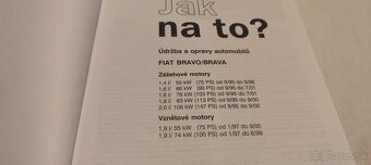 Fiat Bravo Brava - příručka na opravy a údržbu - manuál - 2