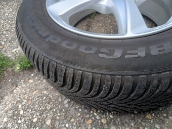 ALU disky BROCK RC 30+zimné pneu215/60 R16 - 2
