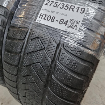 Zimné pneumatiky 275/35R19 RSC PIRELLI DOT4718 - 2