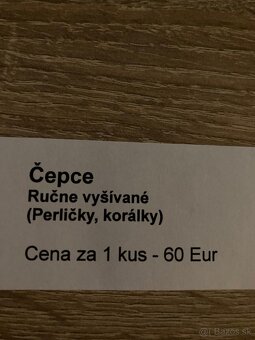 Čepce ku kroju - 2
