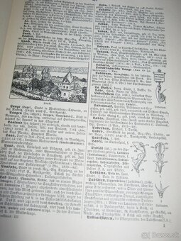 stare takmer 100 ročne nemecke encyklopedie - 2