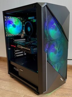 Herný PC - R5 5500,RX 5700XT 8GB,16GB RAM,1TB NVMe,650W - 2