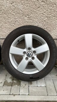 ⭐Originál ALU Disky VW R16 + Letné Pneumatiky Nexen⭐ - 2