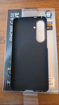 Zadný kryt Magnetic Armor Air Kevlar 600D pre Samsung S24 + - 2