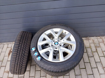 17" ALU orig BMW + 205/60R17 zimné - 2