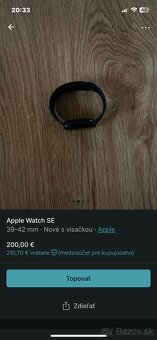 Predám Apple watch SE - 2