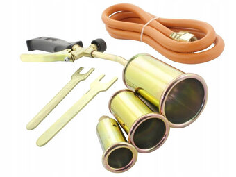 Plynový horák 85 cm ,dĺžka hadice 5 metrov-nový - 2