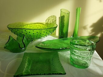 Sklo misy vazy svietnik - 2