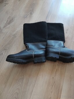 Pracovne kožené čižmy - 2