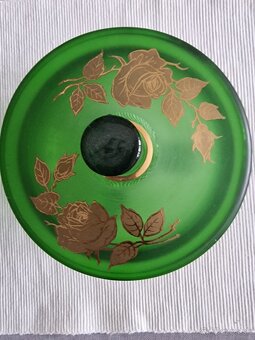 Zelená sklenená dóza - 2