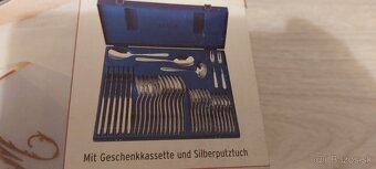 Elegantná postriebrená súprava príboru - 35 ks - 2