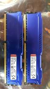 2x KINGSTON HyperX Fury BLUE 8GB/DDR3/1600MHz /16GB - 2
