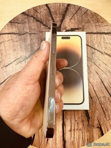 iPhone 14 pro Max 256 Gold batérie 87% originál top stav - 2