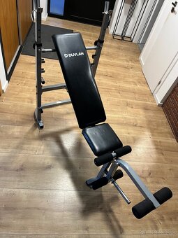 Bench Lavička a činka 80kg - 2