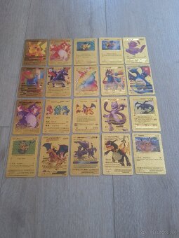 Zlaté Pokemon karty - 2