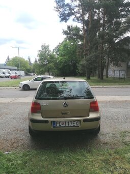 Predám Golf 4 1.6 Hatchback 2001 77kw benzín - 2