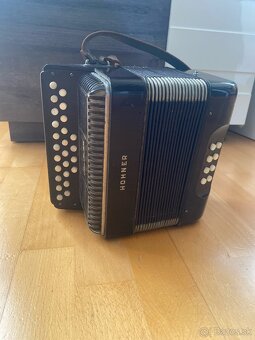 Heligonka Liliput Hohner Preciosa (oprava)B/Es - 2