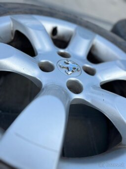 Peugeot – letné pneumatiky s diskami + zimné na plecháčoch s - 2