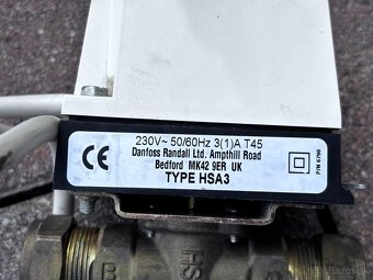 Danfoss 3-Cestný ventil 22mm + pohon 230 V - 2