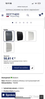 Rottner Harrow poštová schránka antracit - 2