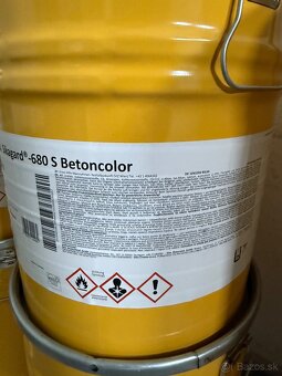 Predám Sika Sikagard - 680 S Betoncolor - RAL 7032 (30 kg) - 2