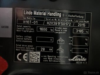 Linde h16t-1 evo - 2
