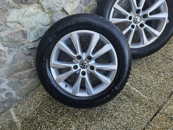 Originál VW TUAREG disky s pneumatikami 255/55R18 - 2