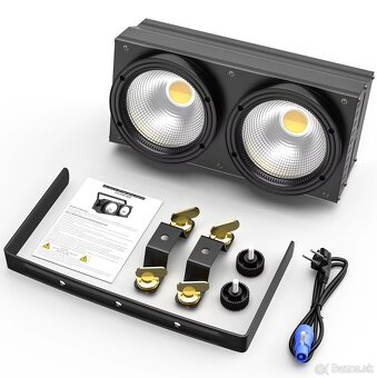 BLINDER scénický reflektor 2x125W COB LED WW/CW NOVÝ - 2