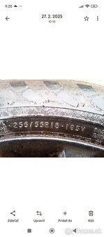 Predám kolesá BMW X5 R18 - 2