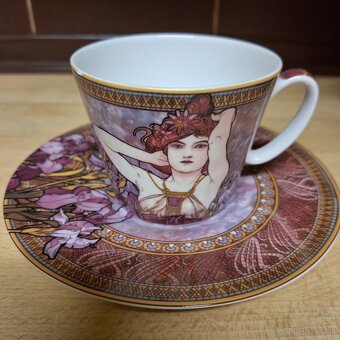 Porcelánová salka s podsalkou - 2