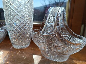 Sada z brúseného skla - 2