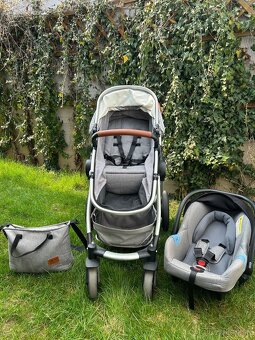 Kočík Kinderkraft Veo 3v1 grey - 2