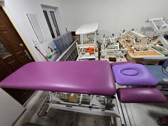 Elektrické Masážní lehátko fialové Profi 1 motor - 2