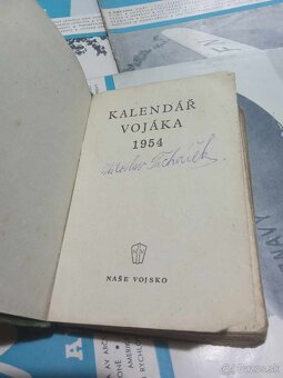 Kalendar vojaka na rok 1954 (CSLA) - 2