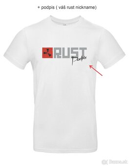 Rust pánske tričko - 2