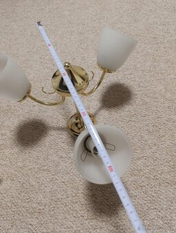 3 ks nízkoprofilové lustre E14 - 2