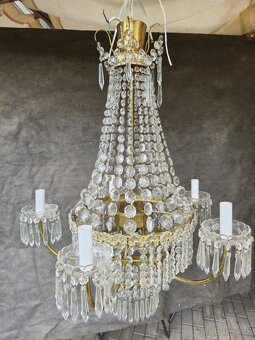 Predám krištáľový luster r. 1970 - 2