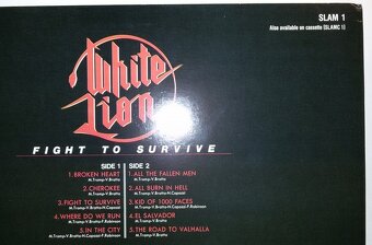 Lp WHITE LION- Fight to Survive /USA - 2