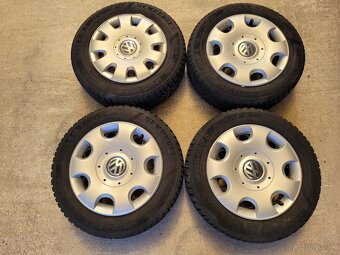 PLECHOVE DISKY ORIGINAL VW AG SKODA SEAT  5x112 205/55 R16 - 2