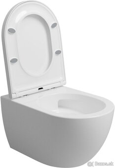 Predám KIELLE Oudee závesné WC Vortex Rimless + Softclose WC - 2