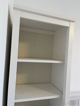 Knižnica Hemnes biela - 2