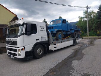 Volvo odtahovka - prepravnik strojov - 2